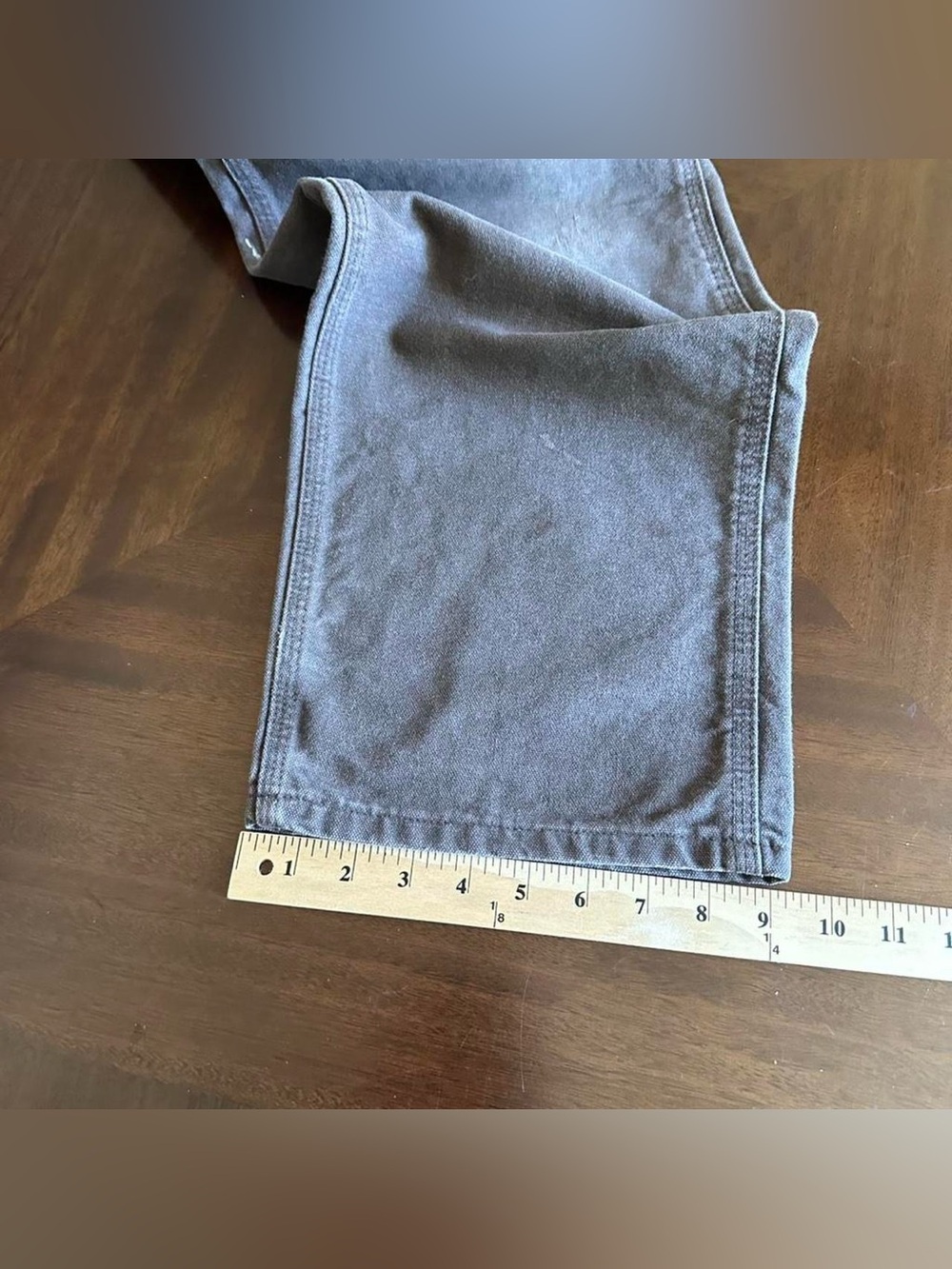 Vintage Carhartt B11 DKB Carpenter Pants Brown Dungaree Fit 34x34 USA - Picture 8 of 8